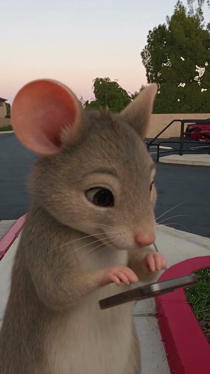 Default animal clip: reading the screen